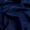 60" Poly Cotton Broadcloth Navy, Fabric by the Yard