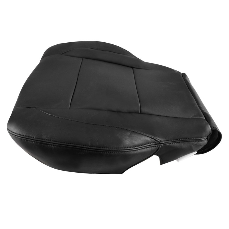 Vigoraze Driver Bottom Leather Replacement Seat Cover Black Compatible with
