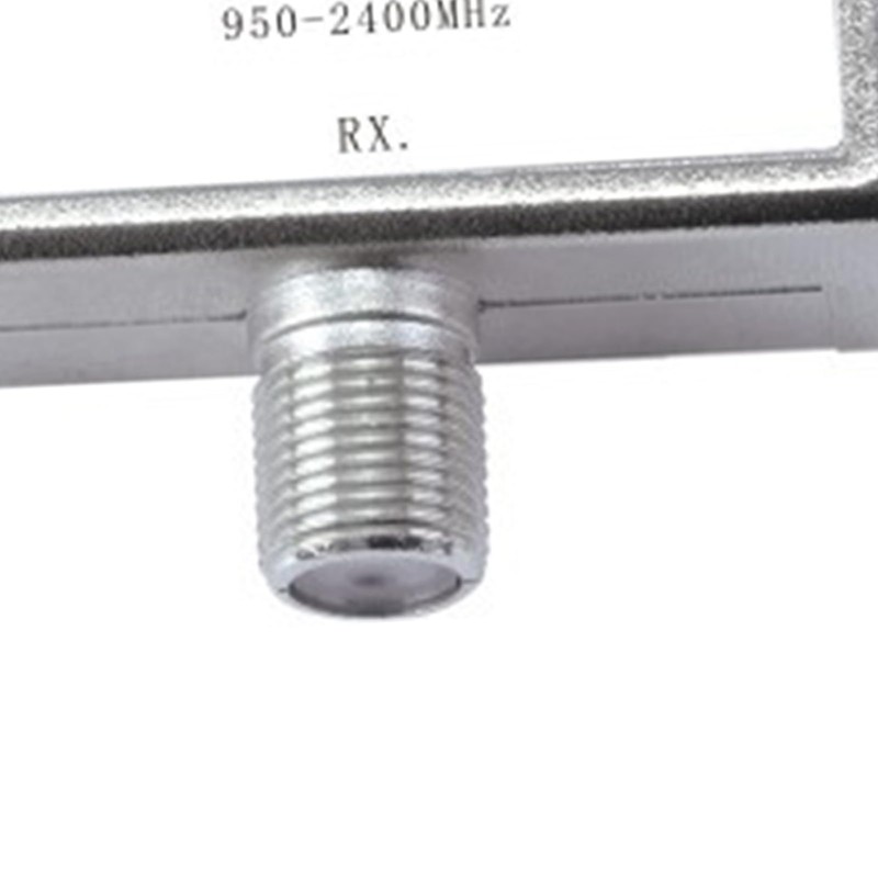 Satellite Switch, 0/22KHz, Compact Zinc Alloy TV Switch, Stable, Professional