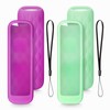 2 Pack for Roku Remote Cover,Silicone Controller Case Green and