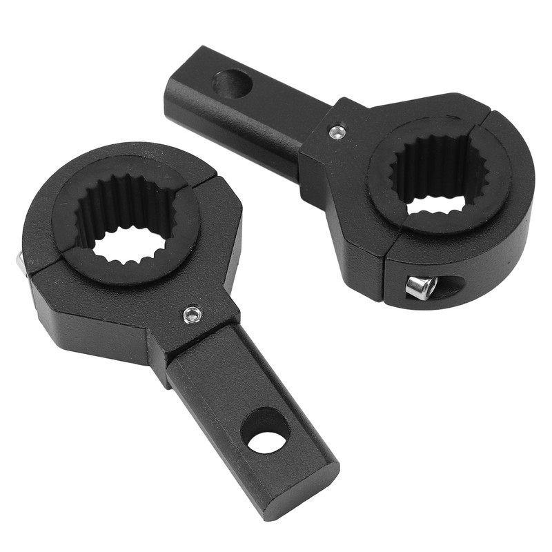 Pair of 0.75in 1.18in ATV UTV Light Bar Mounts 360