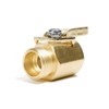 Gemplers Solid Brass Shut Off Valve