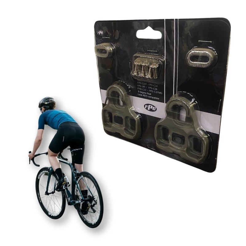 FPD Pedal Kit, Grey, Compatible with LOOK KEO Pedals, 5