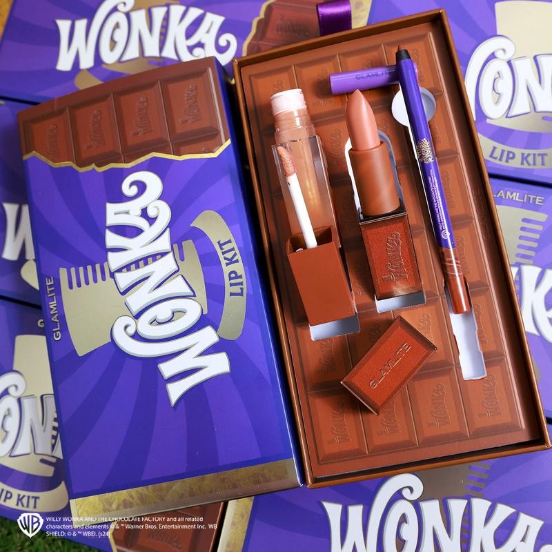 Glamlite MUST HAVE Lip Kits - Lipstick, Liner, Gloss:_Birthday Cake