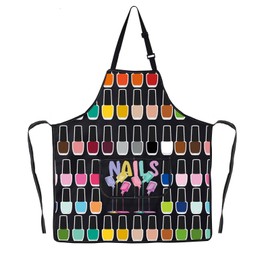 JNIAP Nail Tech Aprons For Women Nail Artist Apron Nail Manicurist Apron Nail Boss Apron Nail Salon Aprons Nail Lover Gifts (NAILS oil ap)