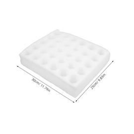 GANAZONO Egg Crate Storage for Refrigerator 10-Compartment Egg Holder for Shipping