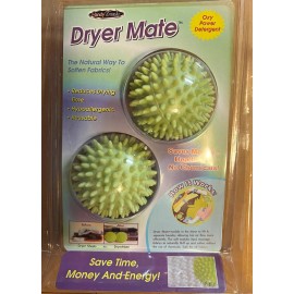 DRYER MATE - THE NATURAL WAY TO SOFTEN FABRICS REUSABLE OXY POWER DETERGENT NEW!
