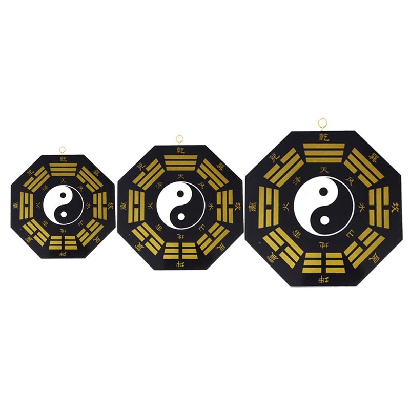 Feng Shui Tai Chi Chinese Bagua Black Protects Homestead from