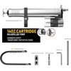 ATIVERE Electric Grease Gun Drill Adapter with 14 OZ Load,