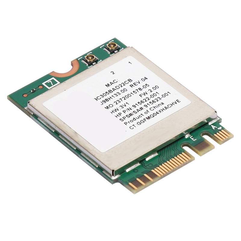 Network Card RTL8822BE Dual Band 2.4G/5G M.2 Interface Support for