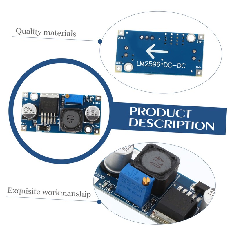 jojofuny 10pcs Adjustable Non-Isolated Module Converter Accessories Power Converter Parts