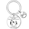 AMZQ You Are My Penguin Anniversary Keyring Gifts Cute Valentine