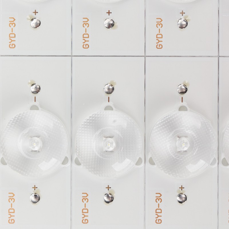 100Pcs SMD Lamp Beads 3V for 32‑65in TV Optical Lens