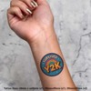 4 x 'I Survived Y2K' Temporary Tattoos - Water Resistant,