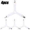 Adjustable Triangle Bed Sheet Holder Straps for Mattress Corners –