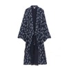 Fancy Pumpkin Men's Kimono Outfit, Navy0195l