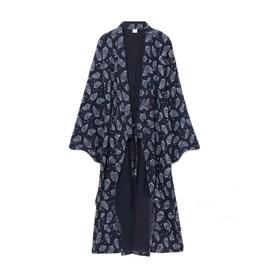 Fancy Pumpkin Men's Kimono Outfit, Navy0195l