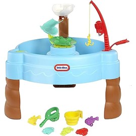 Little Tikes Full Set Water Table Fish 'n Splash - Full Set w/Toys & Fishing Set