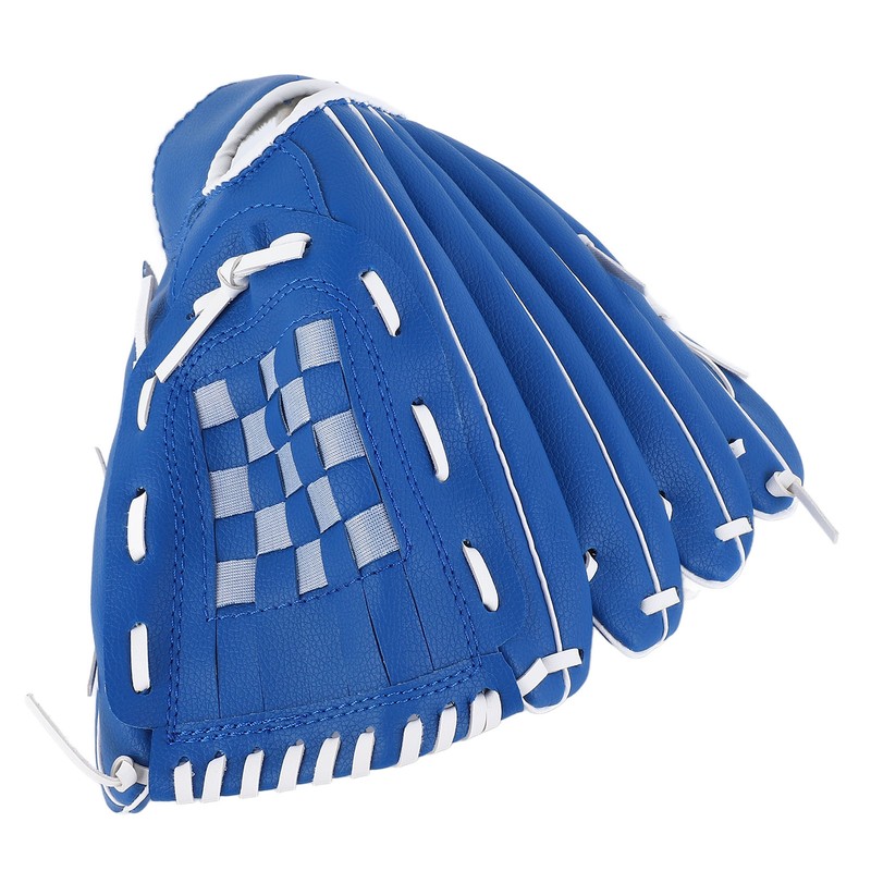 Softball Glove 12.5 Inches Blue Sport Baseball Glove Outfield Mitt