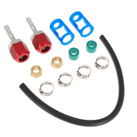 800-671 A/C Line Splice Kit For 3/8 Line With No.6 Hose 800671 Air Conditioning Repair Splice Connector Splicer Coupler Kit For 3/8 AC Line to Hose Repair (Line-K671)