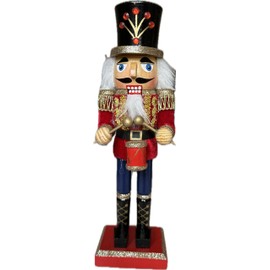 MaRab Traditional Nutcracker C Made of Wood Approx. 25.5 cm High Table Decoration