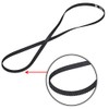 Pack of 3 GT2 Timing Belts, 6 mm Wide Rubber