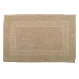 Julie Julsen Bath Mat 50 x 80 cm Premium Quality 900 gm2 in Modern Colours and 4 Sizes Cotton Bath Mat Bath Mat Shower Mat Design Spiral Sand