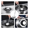 Scourer Stainless Steel Scourer Scourer Scouring Brush with Handle Scouring