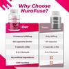NURAFUSE Kidney Cleanse Detox Cranberry 6000mg Dandelion 1000mg - Supports