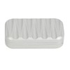 Magnetic Haptic Slider Stress Anxiety Relief Striped Pattern Ergonomic Alloy