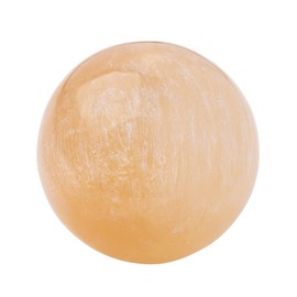 Serafino Orange Selenite Crystal Ball Smooth Selenite Sphere 40-50 mm Palm Stone Reiki Healing Charge Crystal Angelic Mineral Meditation Stone Orange Selenite Large (Orange Selenite Ball 4-5 cm)