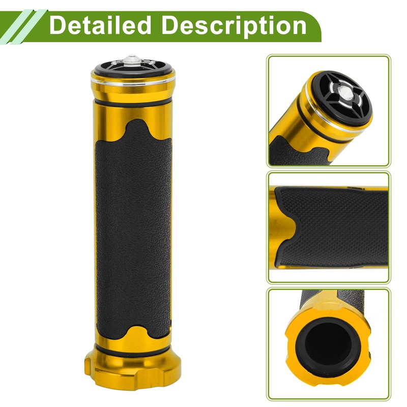 HOPESPANNER 7/8" 22mm 15/16" 24mm Universal Motorcycle Hand Grips Cover