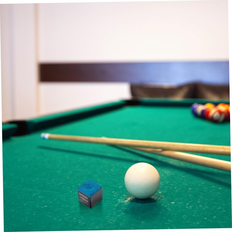 NOLITOY 12Pcs Billiards Cue Chalks Grade Snooker Club Accessories for