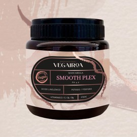 VEGAIROA - Smooth Plex Maske - Maske für ein perfektes Nachglätten - Feuchtigkeitsspendend und nährend - Kein Kräuseln - Vitamine und Mineralien - Professionelles veganes Friseurprodukt - 275 g