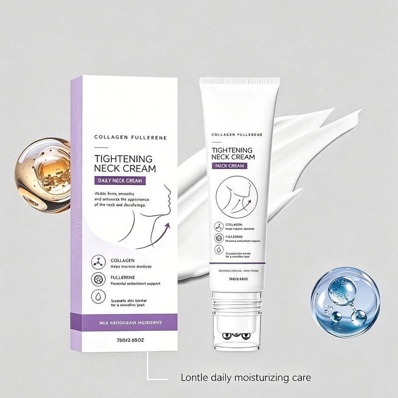 Softanas Hydrating Neck Cream – Moisturizing Roller Neck Cream, Gentle
