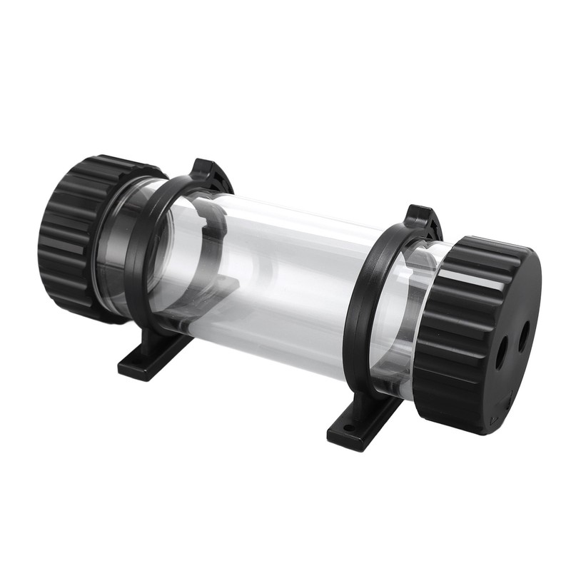 Cylindrical Water Cooling Tank PC Water Tank Built in Filtration