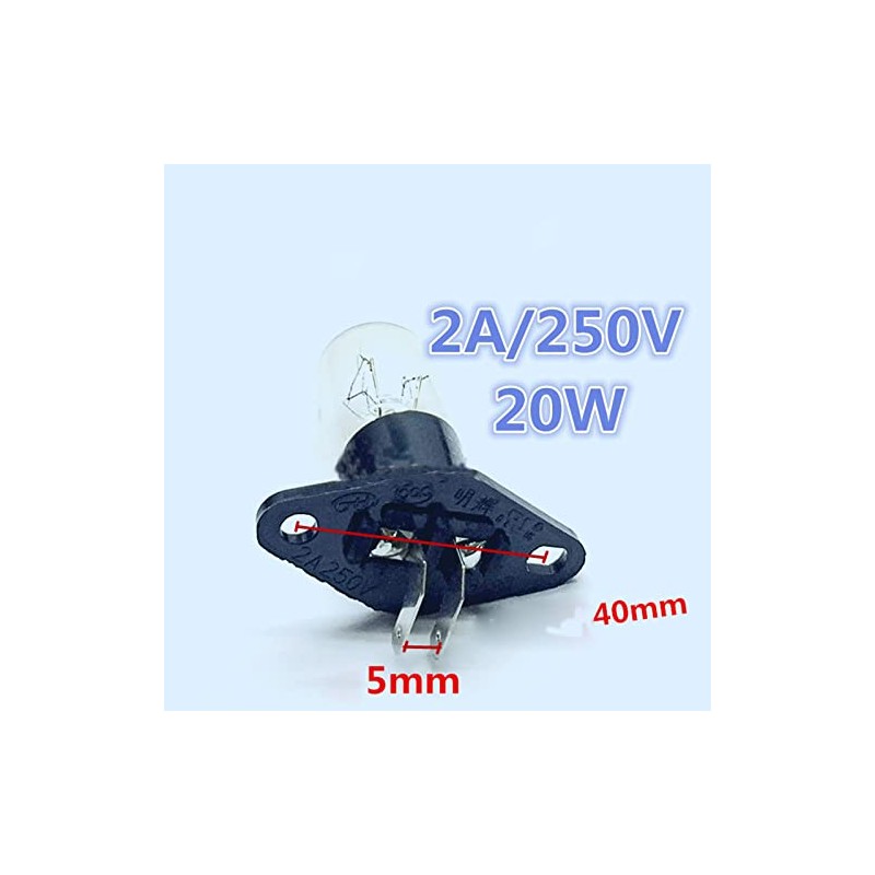 LICHIFIT Universal Bulb Light Replacement 20W Microwave Oven Refrigerator Bulb