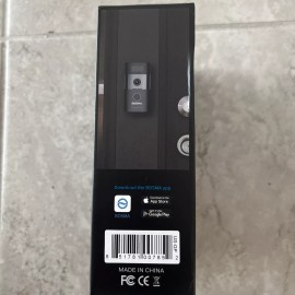 Bosma New Bosma Sentry WiFi HD 1080p Video Wired Doorbell Black Hardwired
