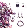 Crystal Glass Bead Kit - 1000pcs Assorted Beads for Jewelry