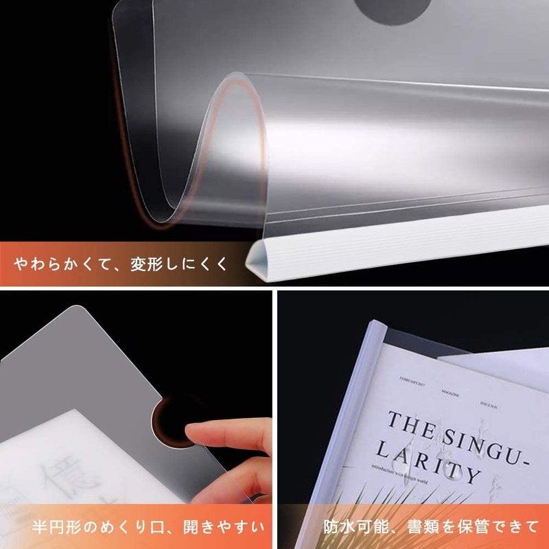 FunkyMouse 10 Pack A4 Thick Binding 1.0cm Width Up to