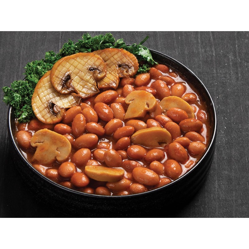 Baked Bean with Mushroom Hani