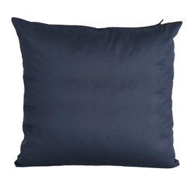 DiseLio 2 Pieces Cotton Cushion Covers 40 x 40 cm, Blue, Made in Spain, Decorative Pillows, Plain for Home Decoration (L-C-40 x 40-Blue)