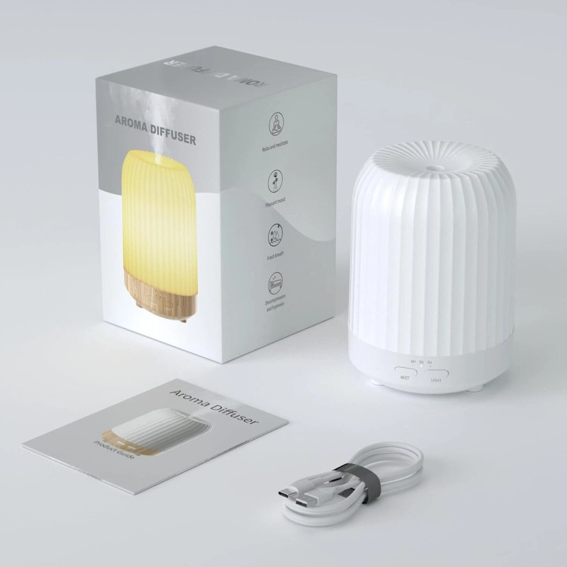 250ML Essential Oil Diffuser for Bedroom Quiet for Home w/