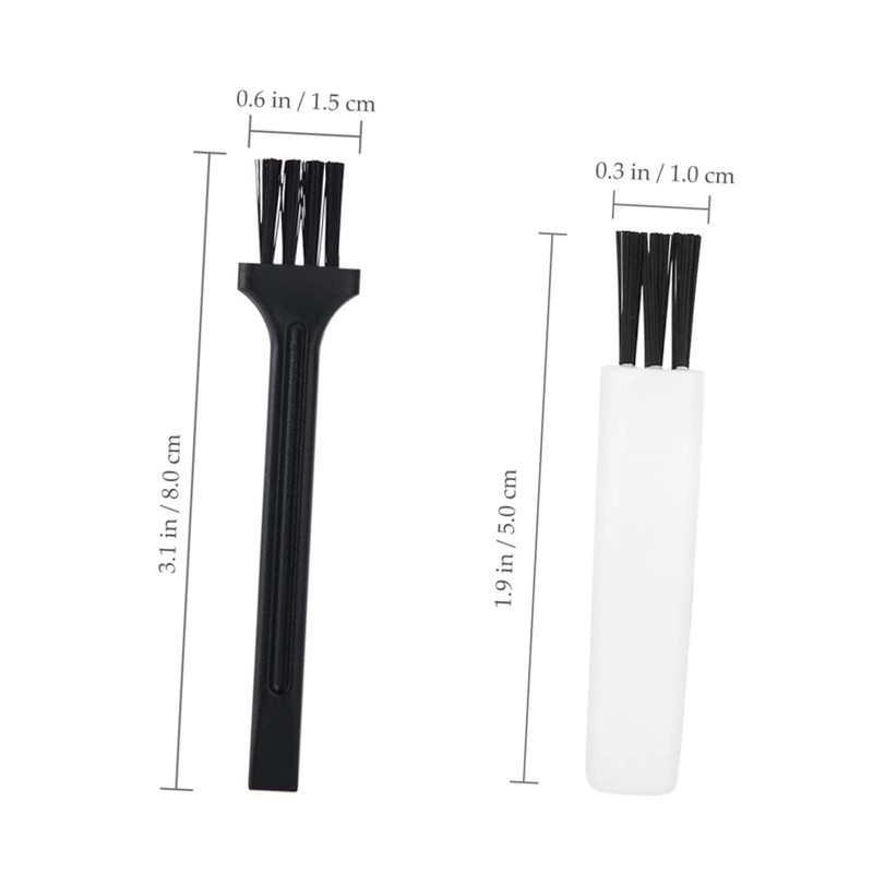 Ipetboom 5sets Mini Cleaning Brushes for Clippers Razors Portable Trimmer