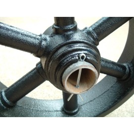 AEP HIT MISS GAS ENGINE CART WHEEL WASHER SET 1-11/16" ID FOR 1-1/4" PIPE AXLE