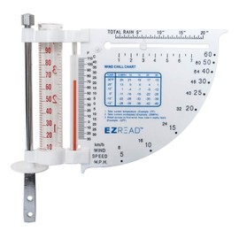 EZRead Headwind Consumer Products 840-0052 5-in-1 Weather Station, White