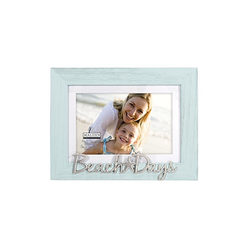Malden International Designs 4x6 or 5x7 Beach Days Turquoise Picture