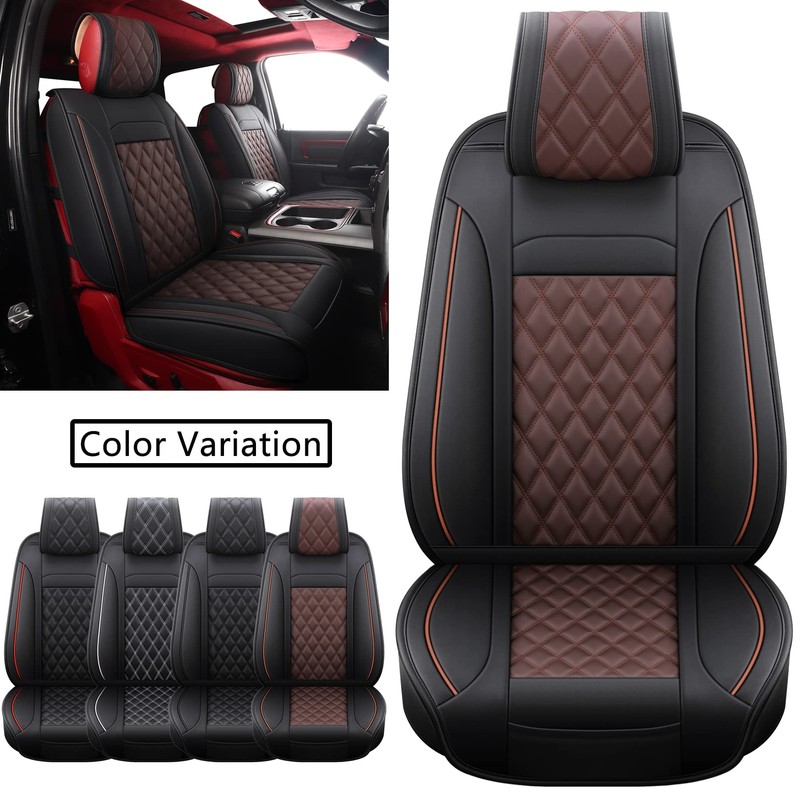 JOJOBAY Car Seat Covers for Dodge Ram,Fit 2009-2025 1500/2500/3500 HD