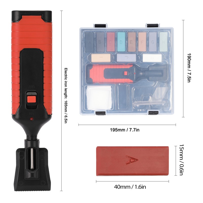 Ceramic Tile Repairing Tool Set Multifunction DIY Repairing Tool Set