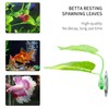 4pcs Betta Fish Leaf Pad, Betta Leaf Hammocks with Suction